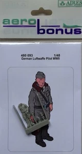 1/48 AEROBONUS DEUTSCHE LUFTWAFFE PILOT ZWEITER WELTKRIEG - Bild 1 von 2