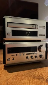 Yamaha Mini Stereo Anlage CDX-E100 & RX-E100, refurnished, 3 Monate Garanti - Afbeelding 1 van 9
