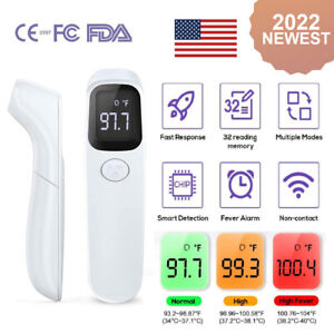 🔥Infrared Non-Contact Digital Forehead Body IR Thermometer termometro Baby ✅