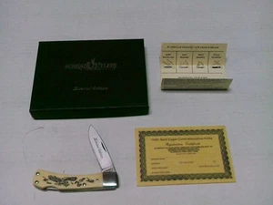 Schrade+ 515SC 0330/xxxx L/B  Bald Eagle Knife w/Box NIB (USA) - Picture 1 of 5