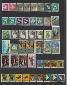 NEW ZEALAND     VARIOUS USED ISSUES - STOCK LOT  1967 - 1970 - Picture 1 of 1
