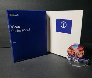 Visio Pro activation card 2019   Retail box.  Please Read Description. - Picture 1 of 4