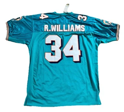 Ricky Williams — Miami Dolphins Reebok Stitched Jersey NWT — Size 56 - Image 1 of 4