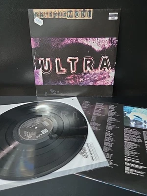 Depeche Mode Ultra Lp Vinyl OG 1997 1st Europe Press W/Hype/Insert VG+/EX Wax - Image 1 of 4