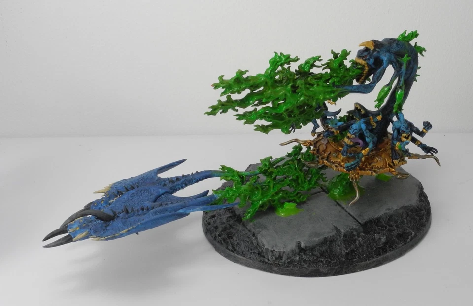 BURNING CHARIOT OF TZEENTCH Plastic Chaos Daemons Thousand Sons Army Painted 36 - Image 1 of 4