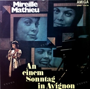 Mireille Mathieu - An Einem Sonntag In Avignon LP AMIGA (VG/VG) .* - Picture 1 of 1