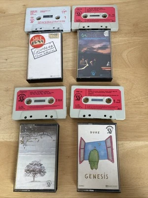 Genesis Cassette Tape Bundle Duke Wind & Wuthering And Then Three Sides Live - Image 1 of 4