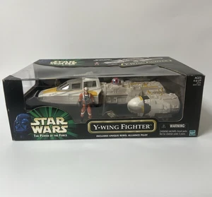 Hasbro Star Wars El Poder de la Fuerza Y Wing Fighter NUEVO SELLADO DE FÁBRICA - Imagen 1 de 12