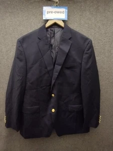 Men's 2 Botton Formal Jacket Suit 4 Button Sleeves Size 44 in Chest - Picture 1 of 11