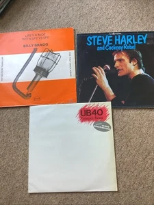 Rock Vinyl Albums-3 x picture pic cover vinyls-collection-lot-bundle-fillers - Picture 1 of 11