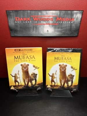 Mufasa: The Lion King (4K UHD+Blu-ray+**Near Mint**Slipcover) Factory Sealed #1 - Image 1 of 4