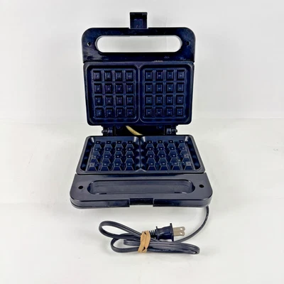 Gofrera Belga Salton Modelo WM-4 De Colección Eléctrica, Negra, Antiadherente Funciona Foto 1 de 4