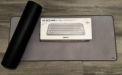 Logitech MX Keys Mini per Mac Tastiera senza Fili (Pale Gray), Italiano - Immagine 1 di 2