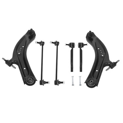 Front Lower Control Arms Tie Rods Sway Bars Kit for 2014-2019 Nissan Rogue Sport Foto 1 de 4