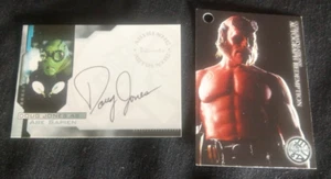 2004 Inkworks Hellboy Doug Jones A2 Autograph Auto Signed with Redemption Card - Picture 1 of 6