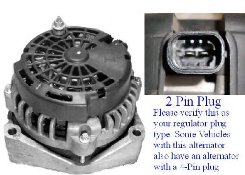 300 AMP Alternator GMC Sierra 1500 V8 5.3 07-2008 Sierra 1500 V8 5.3L 2012-2013 Foto 1 de 1