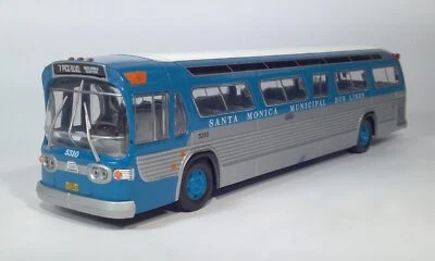 Corgi Fishbowl BUS Santa Monica Muncipal Bus Lines, CA 1:50 SCALE C54504 Rare! - Image 1 of 4