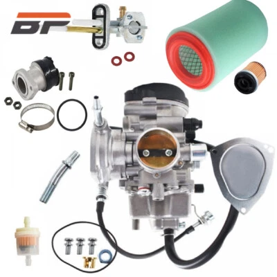 Carburador y bota colector de admisión para Yamaha Bruin 250 Big Bear 250 YFM250B  Foto 1 de 4