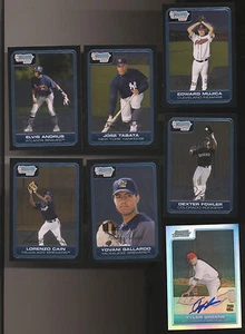 Lotto di 7 Bowman Chrome Rookies 2006 / Fleer Sunoco/Atlantic Set 1994 + 5 Esordienti - Foto 1 di 6