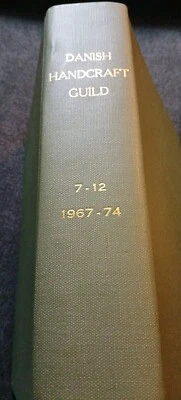Danish Handcraft Guild.Publications 1967-74. Ex Library. No Patterns - Image 1 of 4