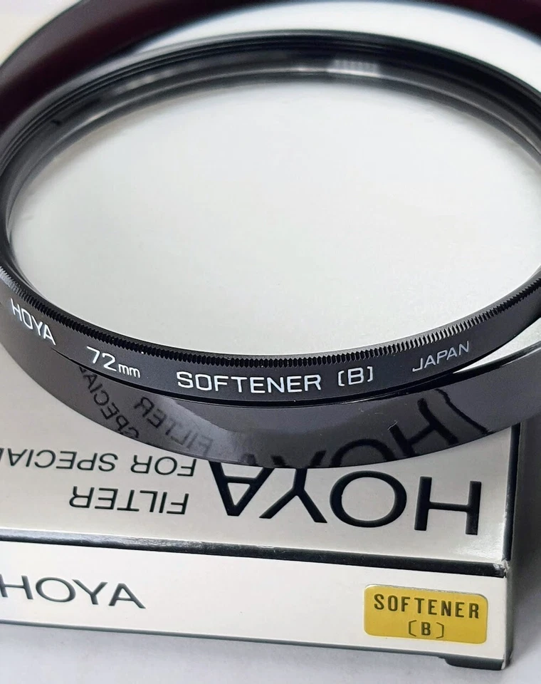 72mm Hoya Softener B Soft Focus Glass Lens filter Japan Portrait-s Weddings E-72 - Image 1 of 4