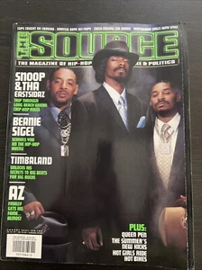 The Source Magazine August 2001 #143 Snoop Dogg Timbaland AZ Beanie Siegel - Picture 1 of 4
