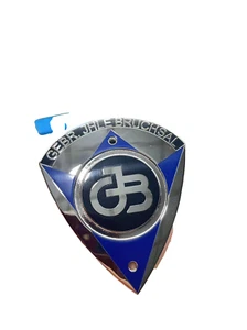Typenschild Schild Plakette logo Abzeichen IHLE Karussel auto DKW Roadster blau - Picture 1 of 1