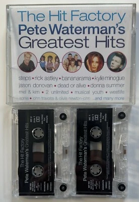 The Hit Factory Pete Waterman's Greatest Hits UK 39-Track Double Cassette 2000 - Image 1 of 4