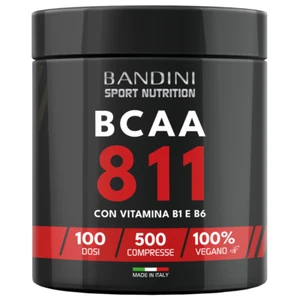 Bandini® BCAA 8:1:1 500 COMPRESSE Aminoacidi Ramificati 811 con Vitamina B1 e B6 - Foto 1 di 6