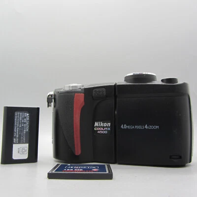 Nikon Digital Camera Coolpix 4500 4.0MP Black Tested *Read* - Image 1 of 4
