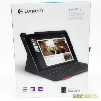Logitech Type+ Protective iPad Air 2 Case with Integrated Keyboard- Brand New - Image 1 of 4