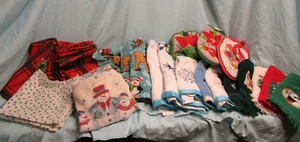 CHIRSTMAS LINEN LOT - Picture 1 of 12