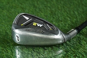 TAYLORMADE M2 PITCHING WEDGE GRAPHITE REAX 75 STIFF FLEX LEFT HANDED LH, 2017 - Picture 1 of 11