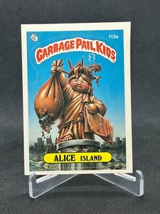 Alice Island - 1986 Garbage Pail Kids Topps Card #113a - Bild 1 von 2