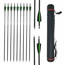 30" Carbon Arrows Archery Practice Target Recurve Bow Shooting Hunting Spine 500