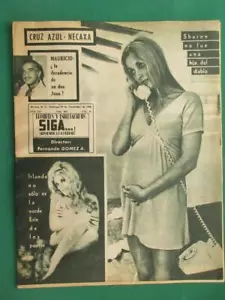 1969 SHARON TATE FOTO COVER SIGA SPANISCH MEXIKANISCHES MAGAZIN KEINE RESERVE!! - Bild 1 von 1