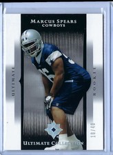 2005 Upper Deck Ultimate Collection Gold Marcus Spears 10/40 Dallas Cowboys #132