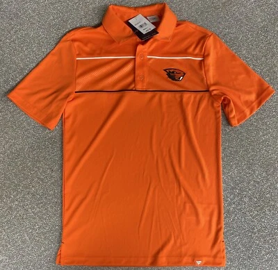 Fanatics Men’s Oregon State Beavers Orange Golf Polo Size S - Image 1 of 4