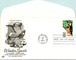 S01-5253, WINTER OLYMPICS 84, **ARTCRAFT FDC - Picture 1 of 2
