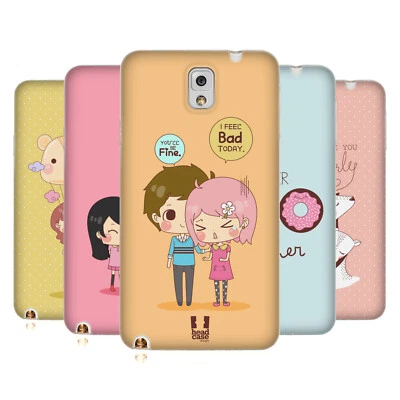 CUSTODIA HEAD CASE DESIGNS ME AND YOU SOFT GEL PER TELEFONI SAMSUNG 2 - Immagine 1 di 4