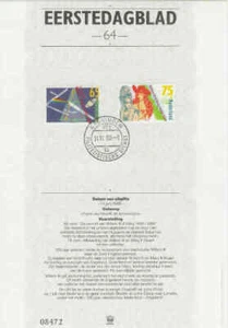 Nederland Eerstedagblad 1988 EDB 64 - Willem III en Mary - Bild 1 von 1