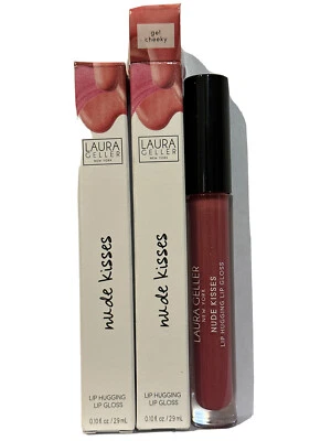 2 × Laura Geller nackte Küsse Lippenglanz frech werden 2,9 ml brandneu