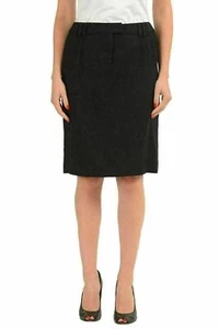 Gonna donna Gianfranco Ferre GF lino lana nera linea A US 26 IT 40 - Foto 1 di 4