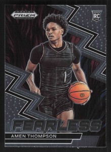2023 Panini Prizm Draft Picks #11 Amen Thompson Fearless