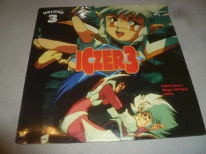BRAND NEW FACTORY SEALED ICZER 3 VOLUME 3 LASERDISC JAPAN ANIME MANGA IMAGE NFS  - Picture 1 of 2