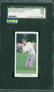 1994 DORMY ERROR # 15 ANDY NORTH SGC 10 MAC SOLO FINEST GRADED 172 ISSUED * - Picture 1 of 2
