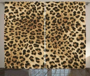 108" X 84" Leopard Animal Print Graphic Panels Wild Jungle Cheetah Safari - Picture 1 of 1