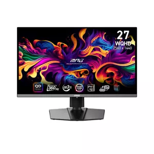 MSI MPG 271QRX QD-OLED 27" QD-OLED QHD 360Hz 0.03ms USB-C Gaming monitor - Picture 1 of 6