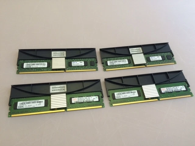 IBM 5694 0/8GB (4x 2.0GB) 667MHz POWER6 DDR2 Memory 15R7439 45D1193 45D1668  - Image 1 of 1