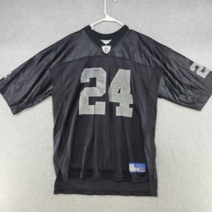 Vintage Reebok Oakland Raiders #24 Charles Woodson NFL Trikot Herren XL schwarz - Bild 1 von 13